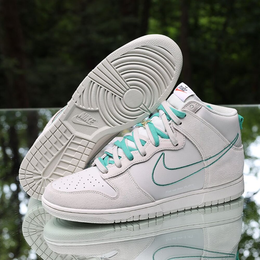 Nike Dunk High First Use Pack Green Noise View 6